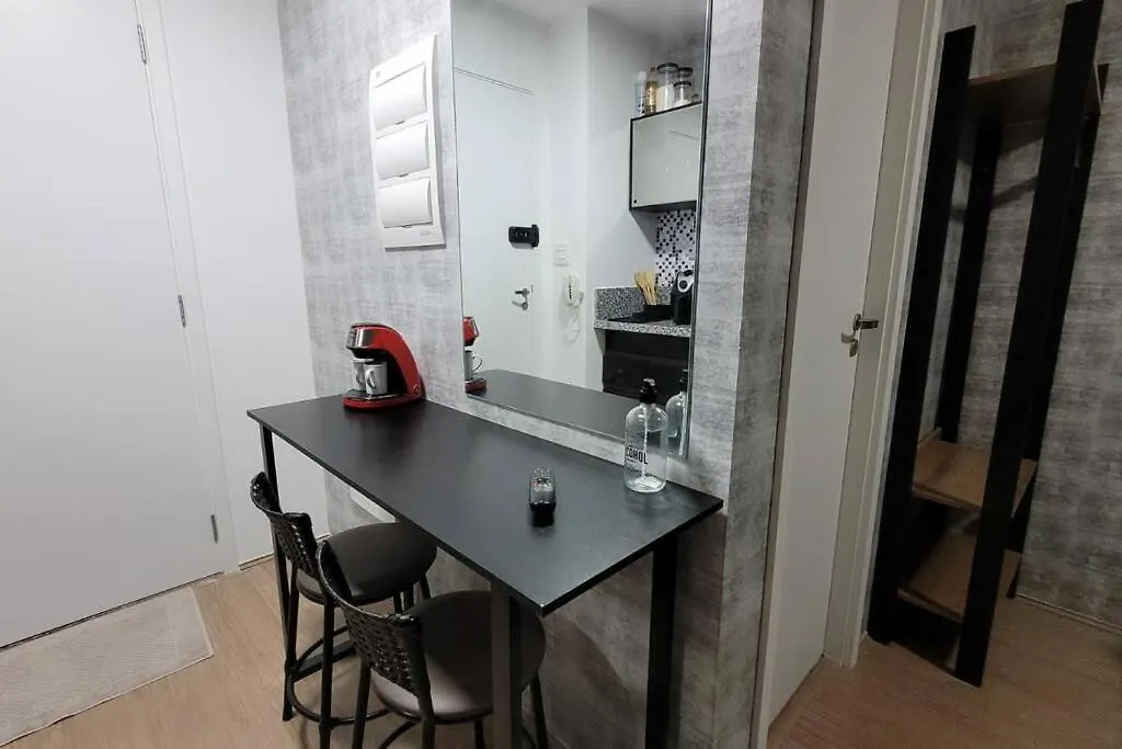 Apartment Studio Charmoso Metro Bras Sao Paulo Brazil