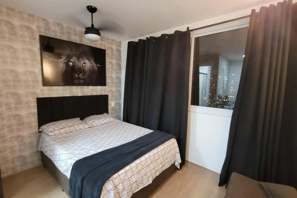 Apartment Studio Charmoso Metro Bras Sao Paulo Brazil